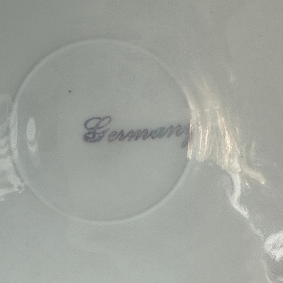 Vintage Germany Floral Reticulated Plate Decorative‎ Display Plate - Picture 2 of 7